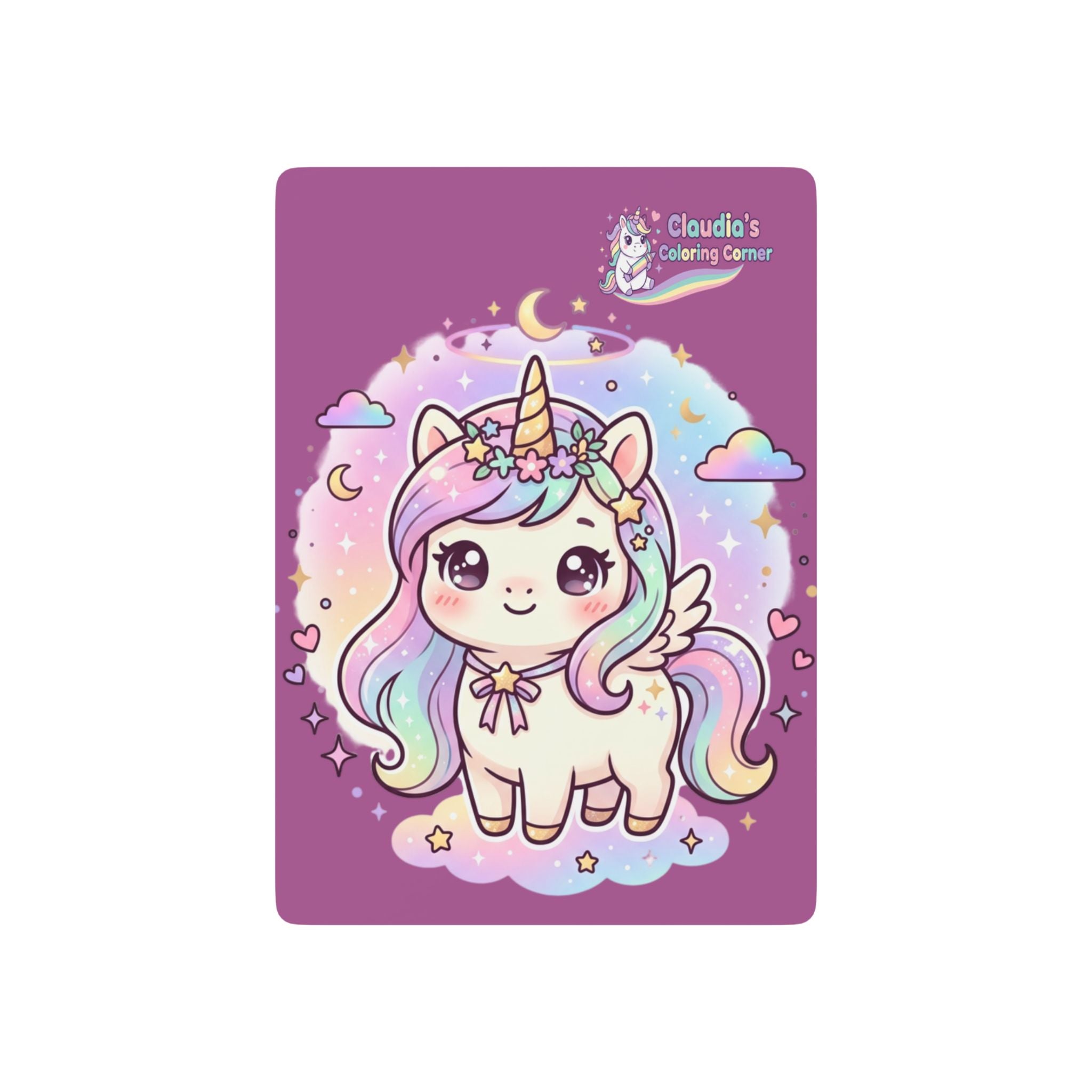 Unicorn Poker Playing Cards — Cute Pastel Deck for Kids & Collectors