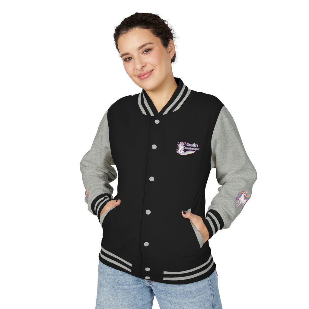 Unicorn Rainbow Letterman Jacket