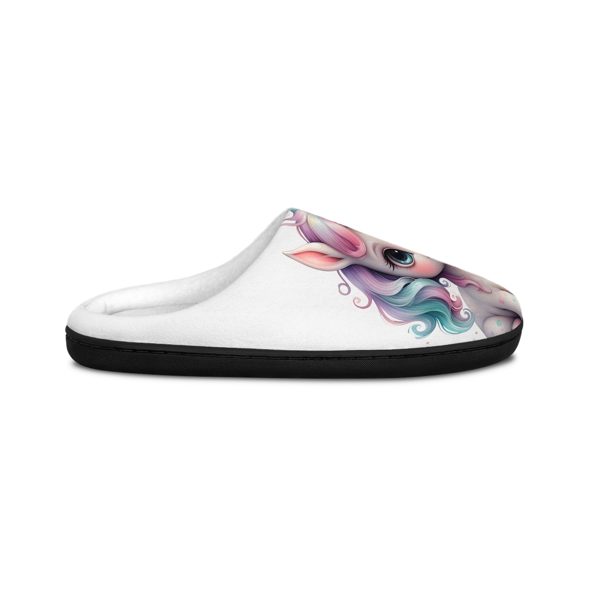 Unicorn Dream Indoor Slippers — Cute Pastel Cozy Women's House Shoes