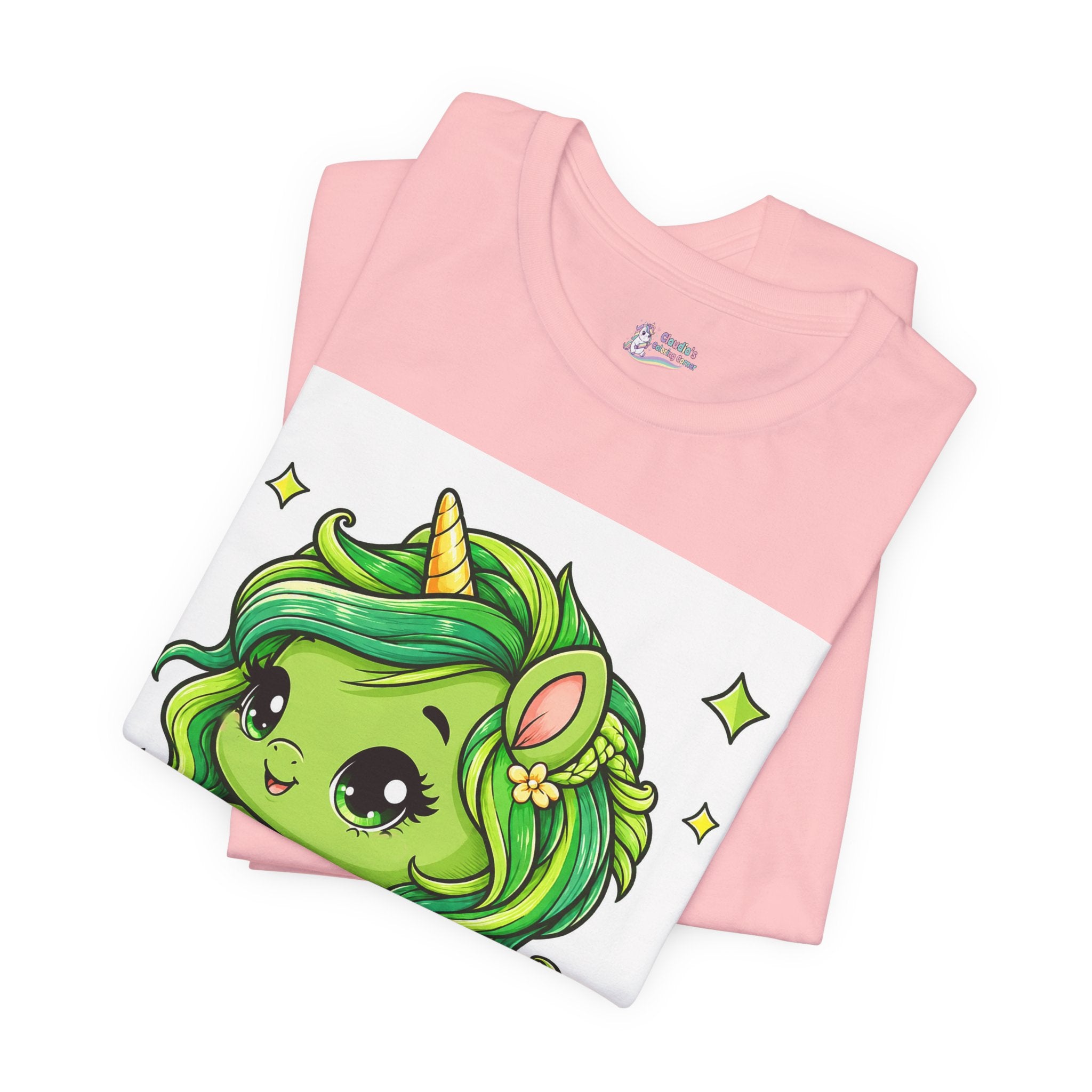 Cute Green Unicorn Tee — "Sweet Dreams" Graphic T-Shirt