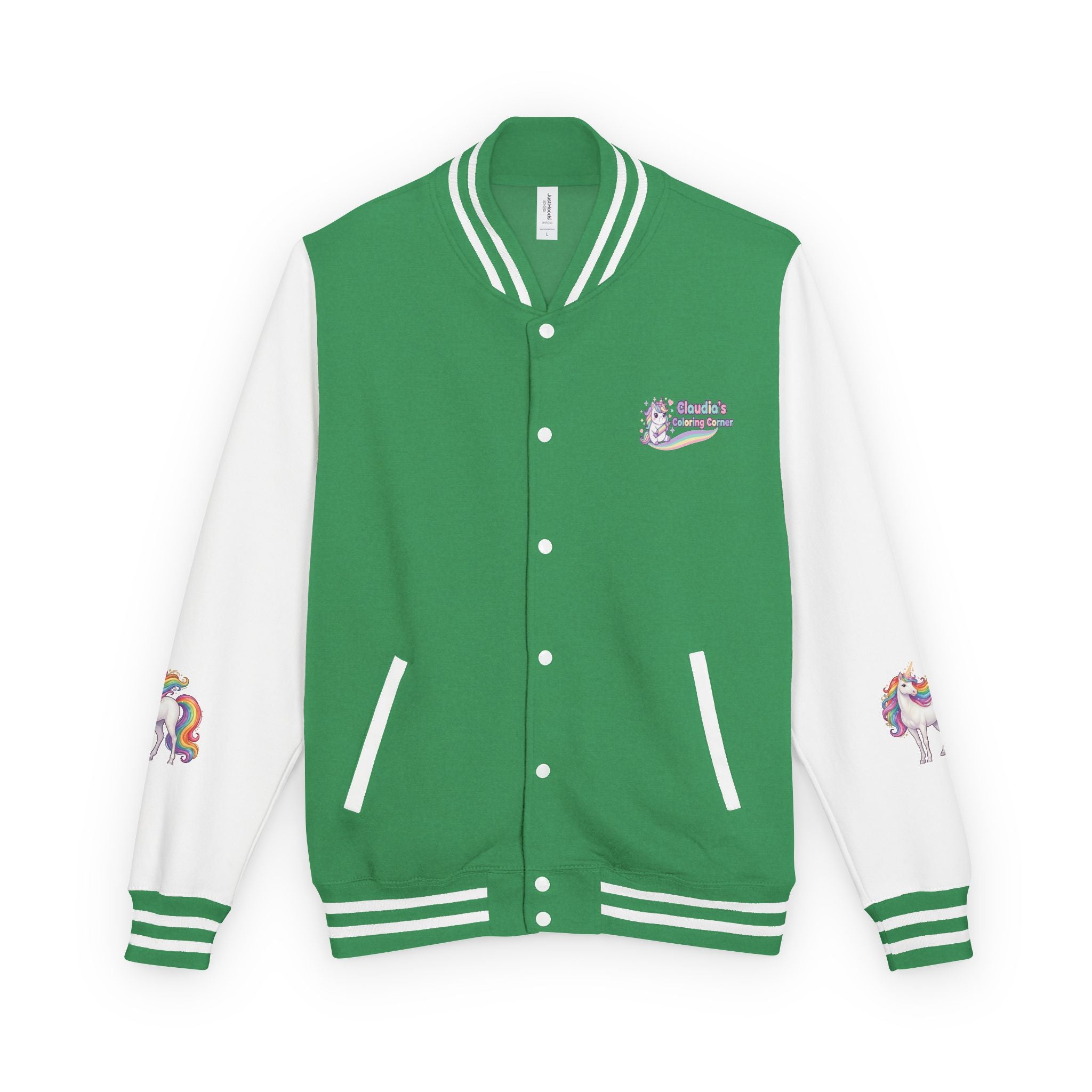 Unicorn Rainbow Letterman Jacket