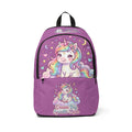 Cute Pastel Unicorn Backpack — "Dream Big, Sparkle More" Kids School Bag