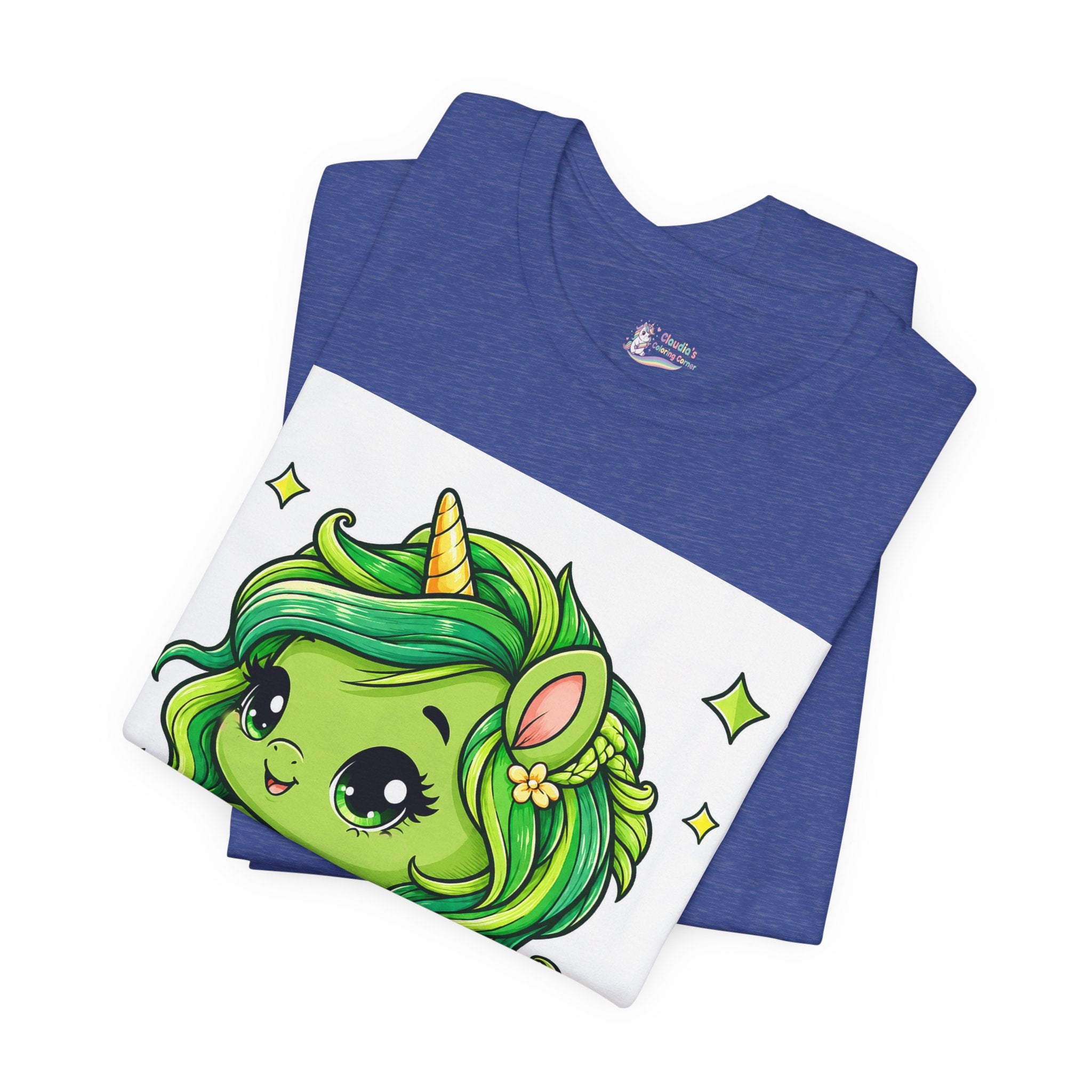 Cute Green Unicorn Tee — "Sweet Dreams" Graphic T-Shirt