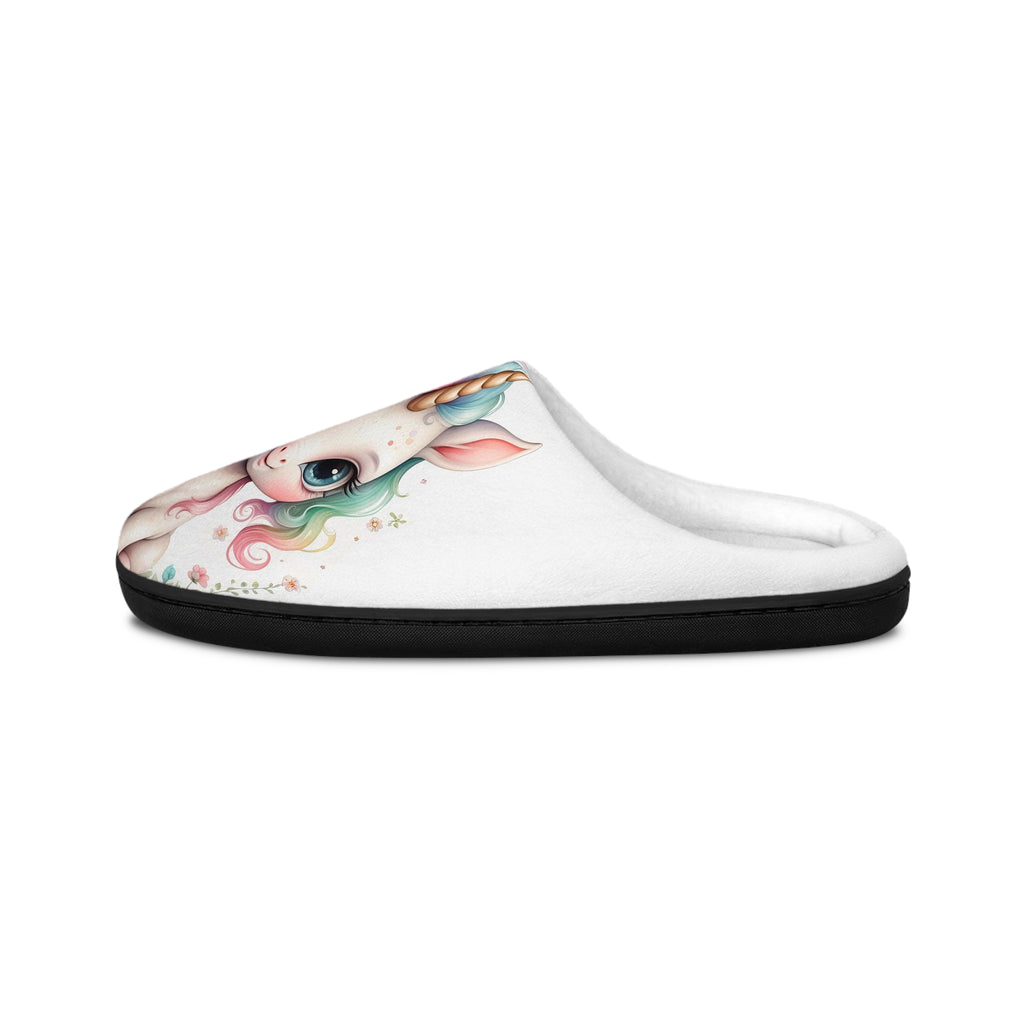 Unicorn Dream Indoor Slippers — Cute Pastel Cozy Women's House Shoes