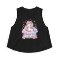 Unicorn Crop Top – "Dream Big Sparkle More" Cute Pastel Graphic