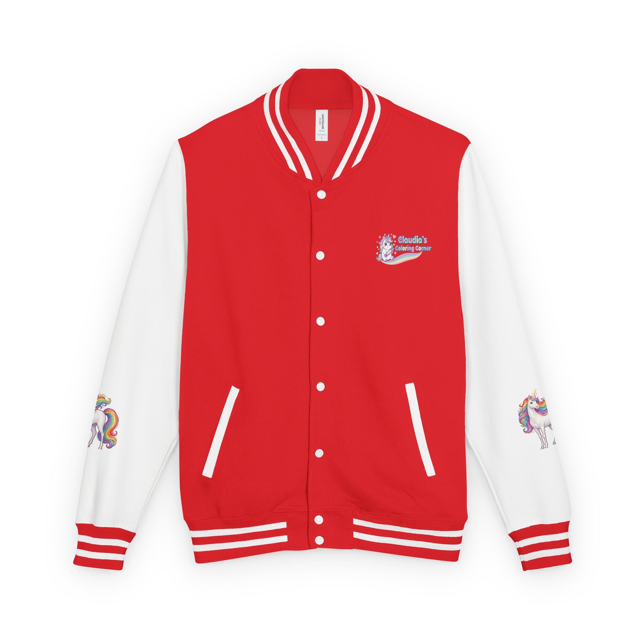 Unicorn Rainbow Letterman Jacket