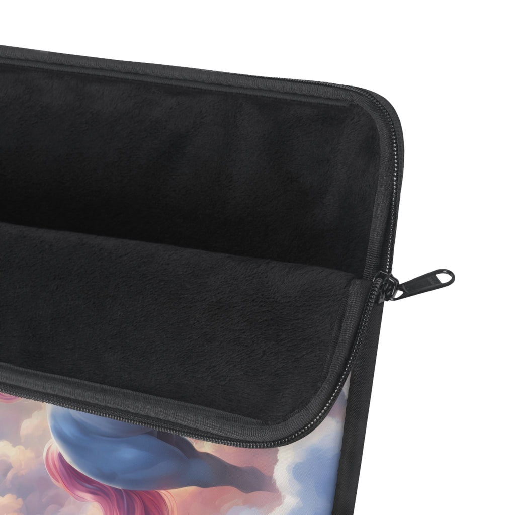 Unicorn Sunset Laptop Sleeve — Pastel Fantasy Cloud Laptop Case