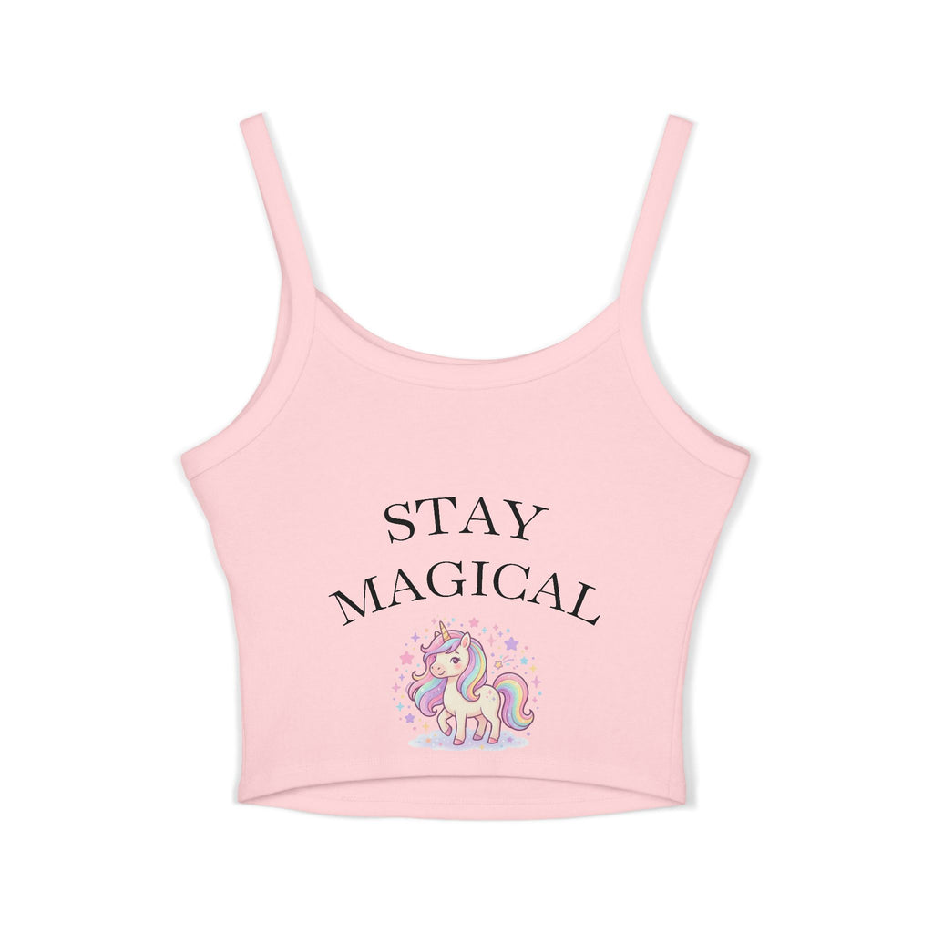 Stay Magical Unicorn Crop Tank
