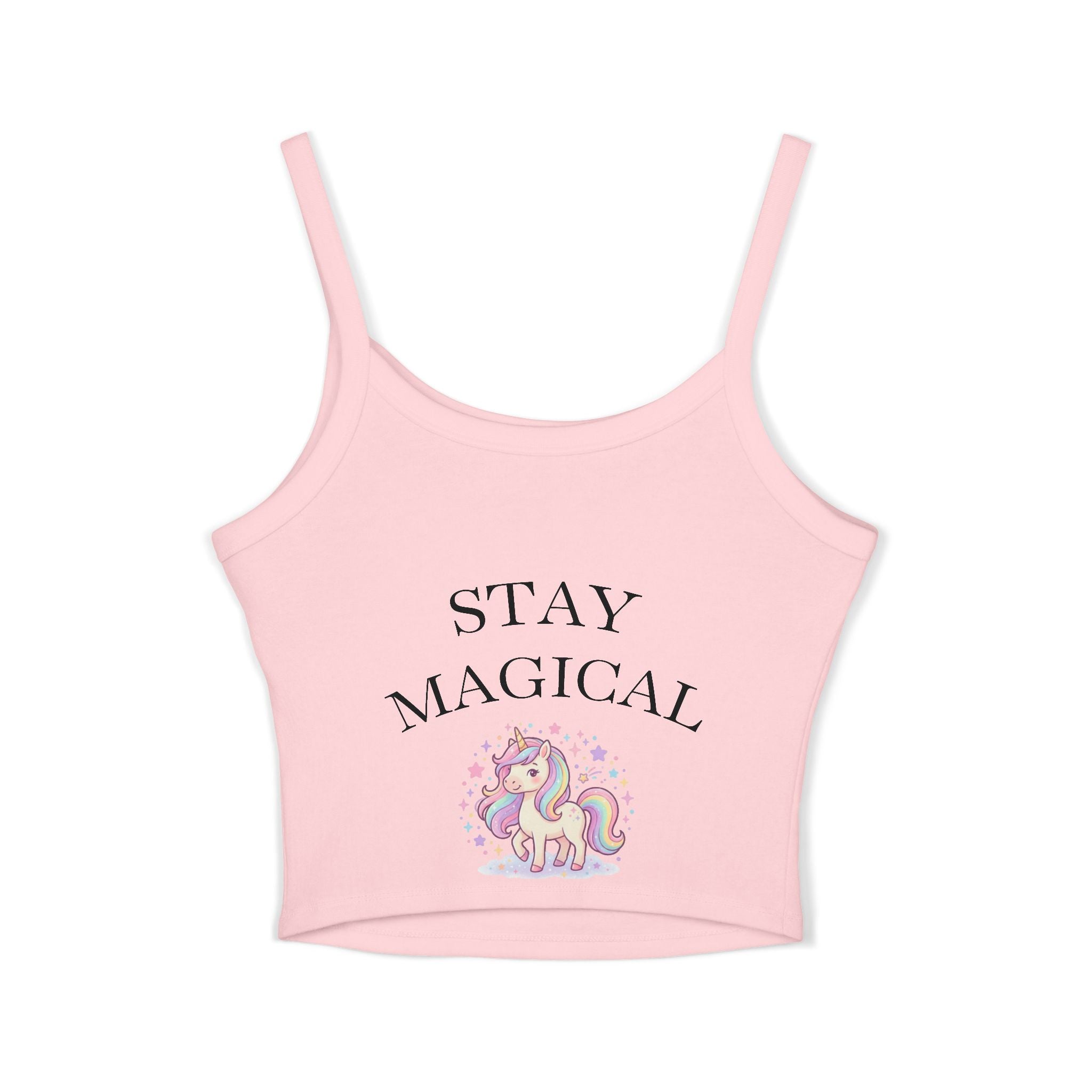 Stay Magical Unicorn Crop Tank