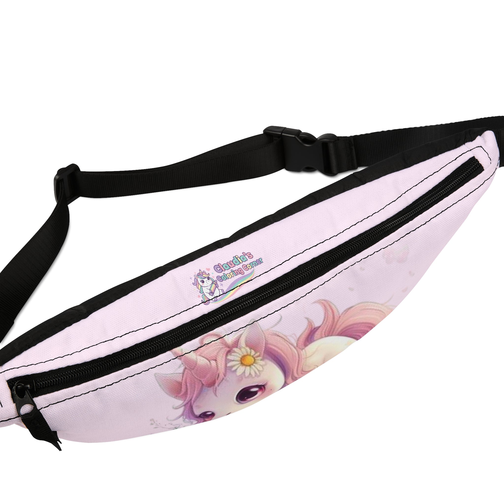 Cute Pastel Unicorn Fanny Pack — Daisy Baby Pony Hip Bag