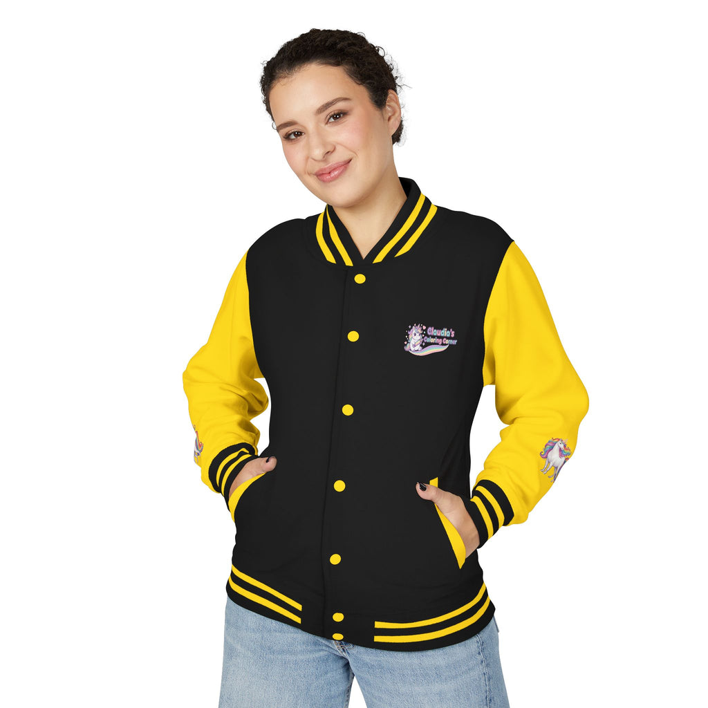 Unicorn Rainbow Letterman Jacket