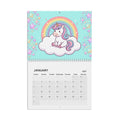 Unicorn Wall Calendar 2027 — Cute Rainbow Monthly Planner