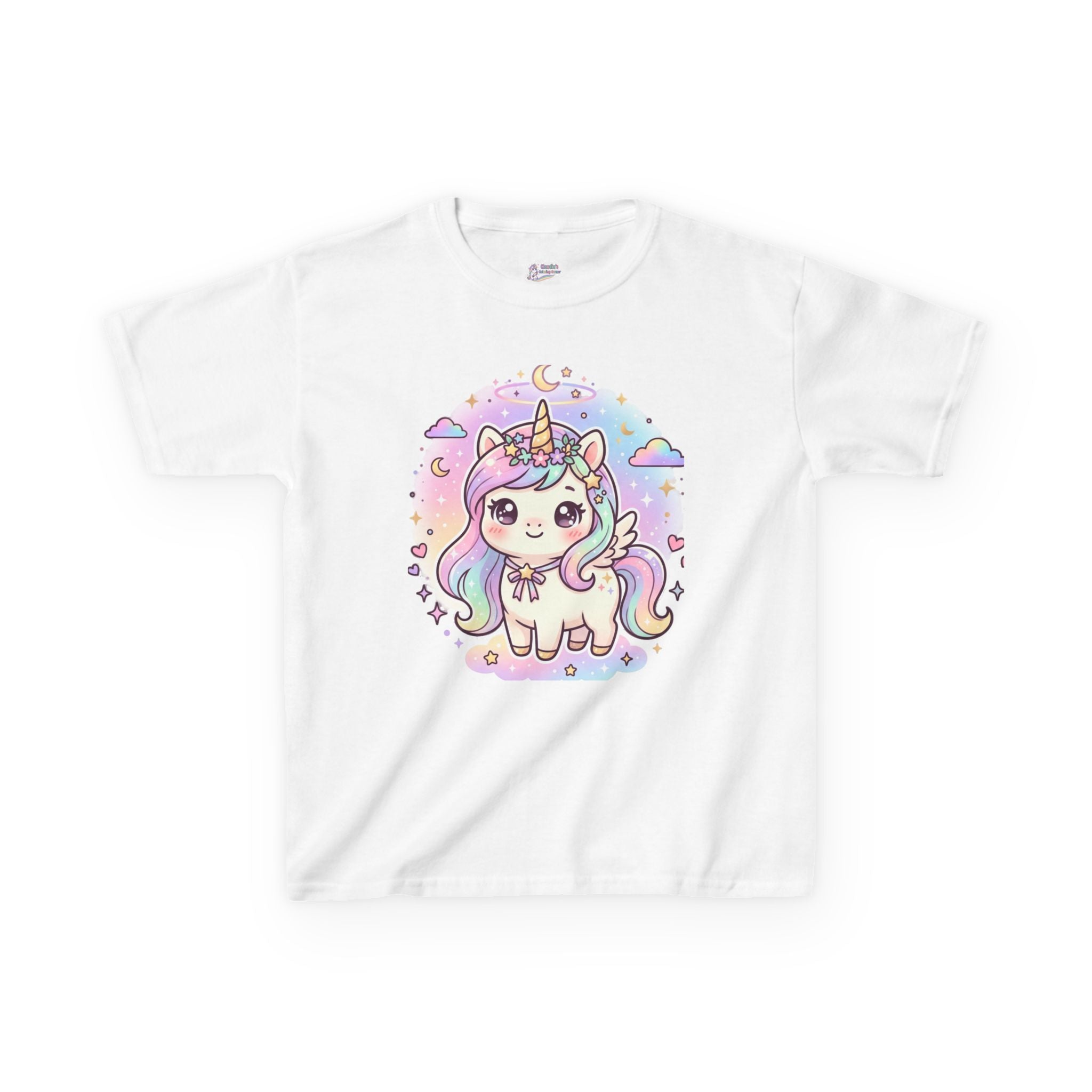 Kids Unicorn Tee — Cute Pastel Kawaii Magical Pony Shirt
