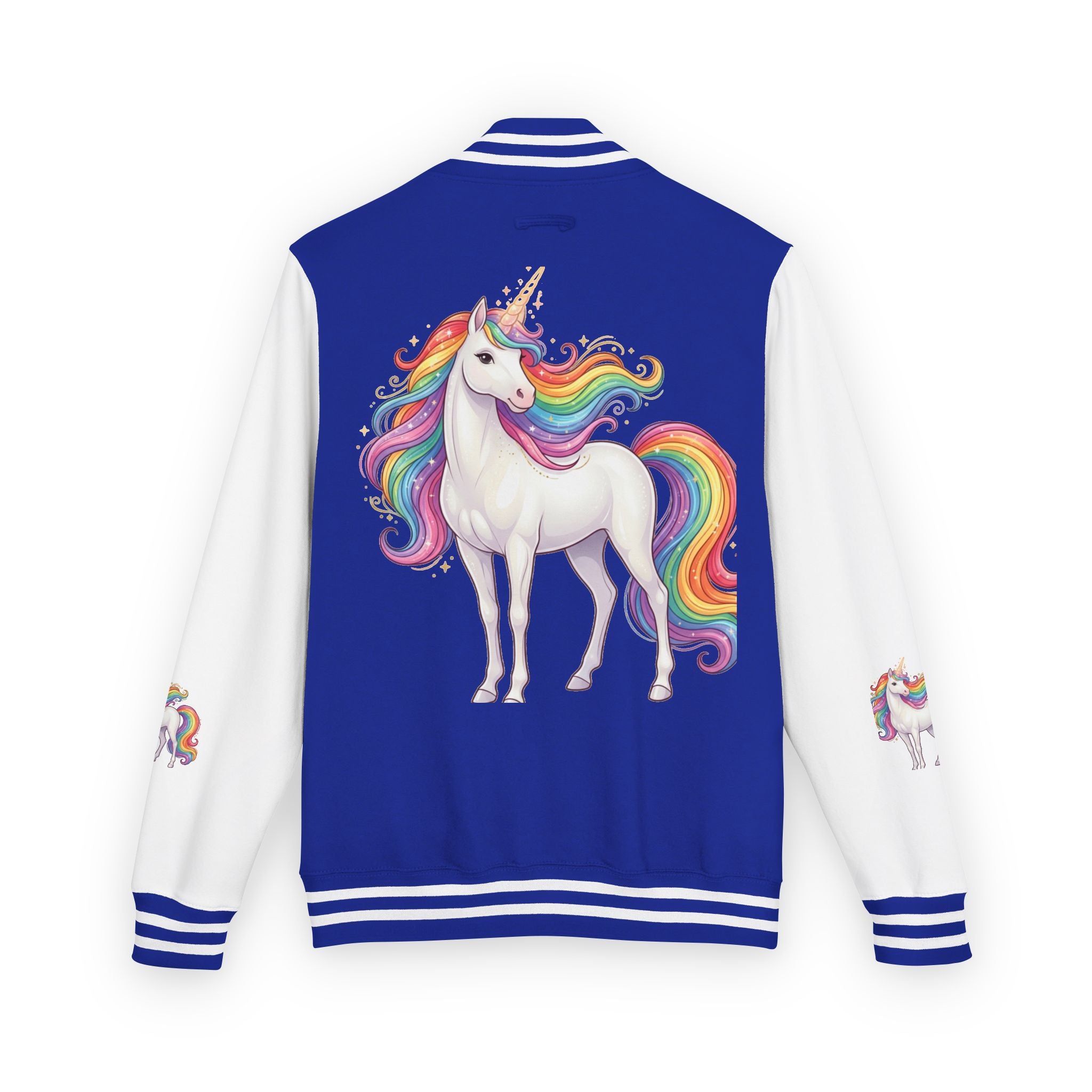 Unicorn Rainbow Letterman Jacket