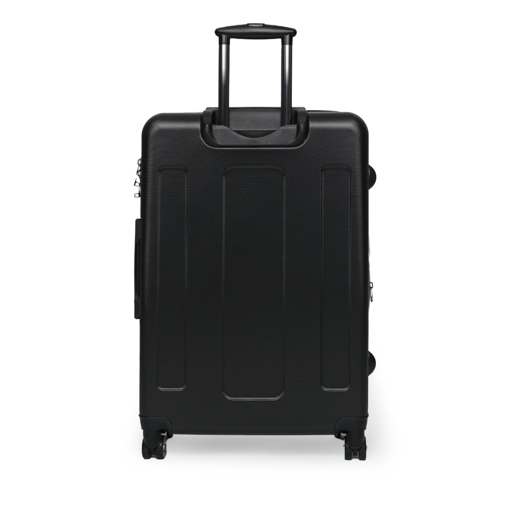 Unicorn Suitcase — Sparkling Silver Unicorn Travel Carry-On