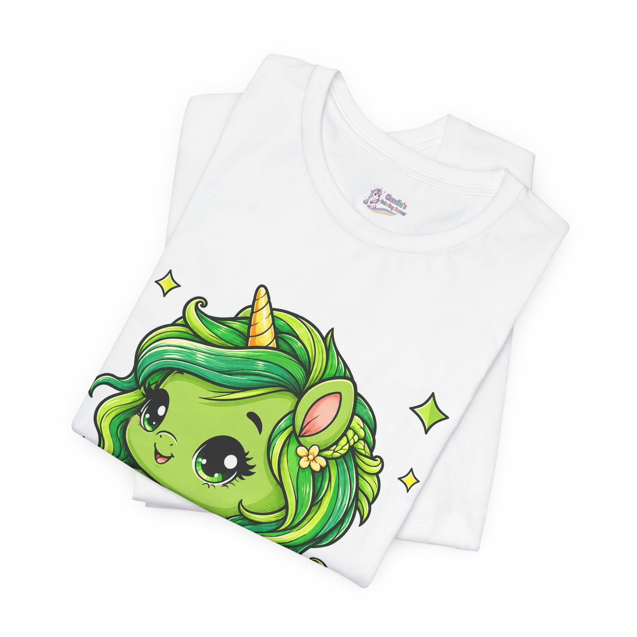 Cute Green Unicorn Tee — "Sweet Dreams" Graphic T-Shirt