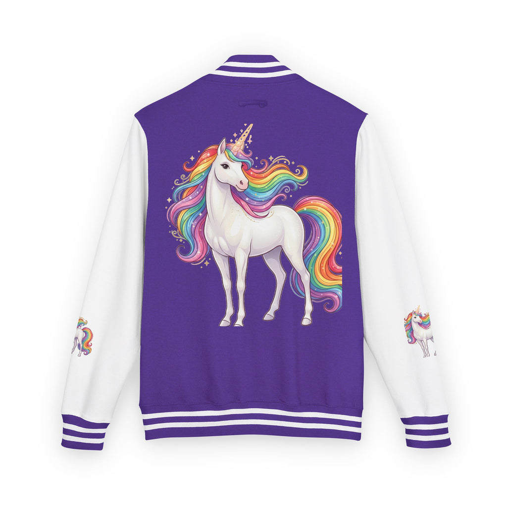 Unicorn Rainbow Letterman Jacket