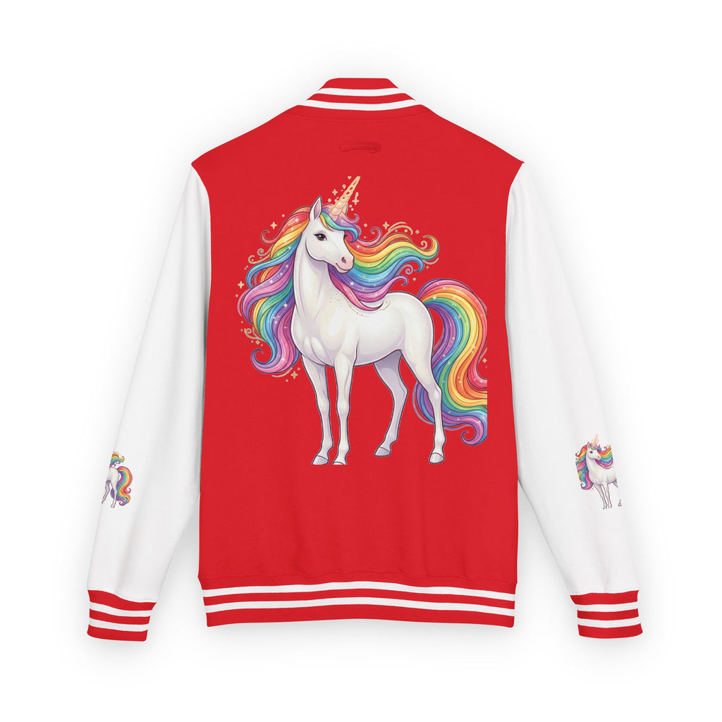 Unicorn Rainbow Letterman Jacket