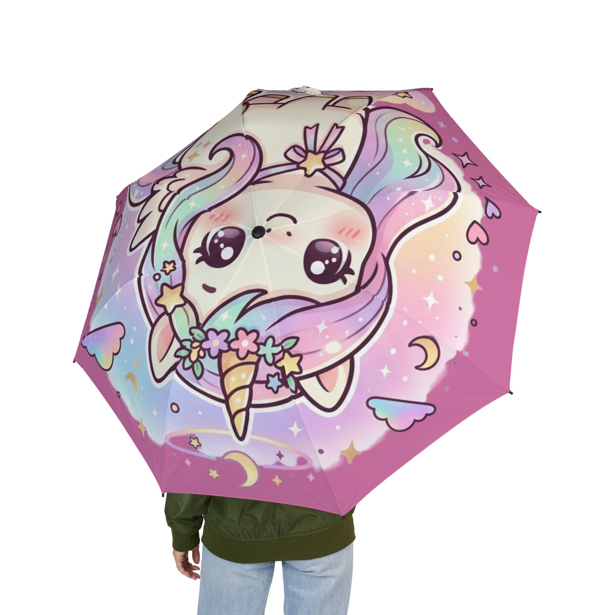 Semi-Automatic Foldable Umbrella