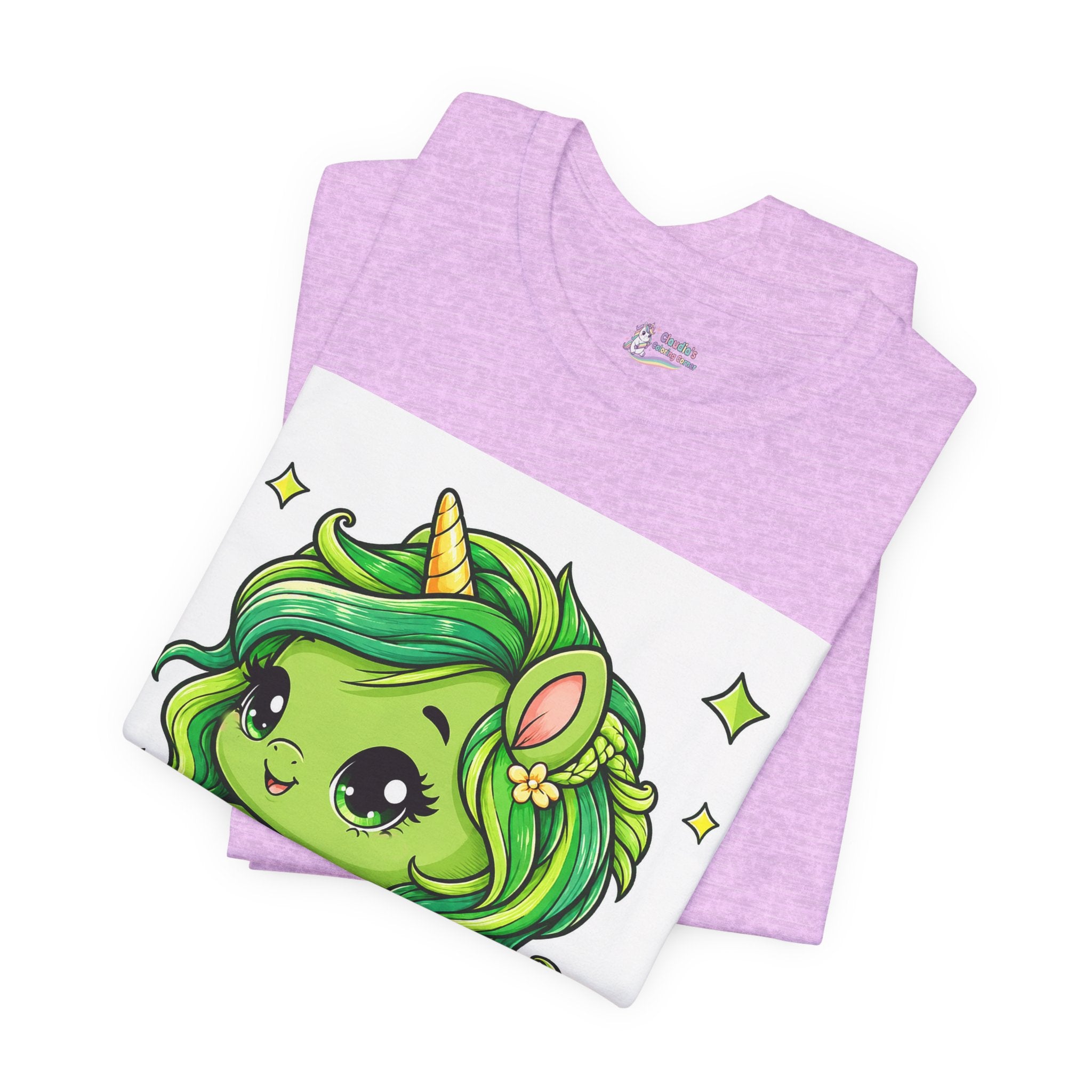 Cute Green Unicorn Tee — "Sweet Dreams" Graphic T-Shirt