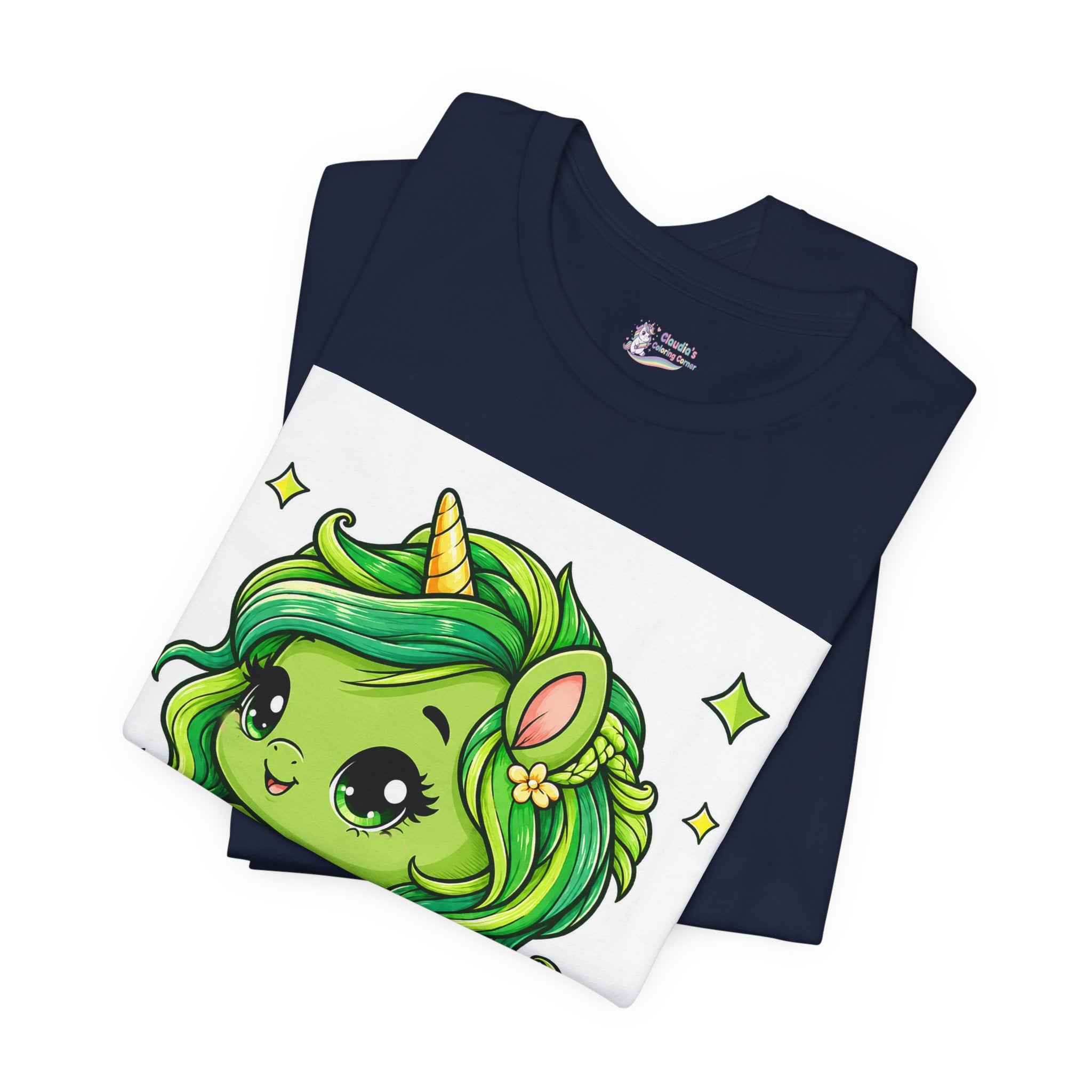 Cute Green Unicorn Tee — "Sweet Dreams" Graphic T-Shirt
