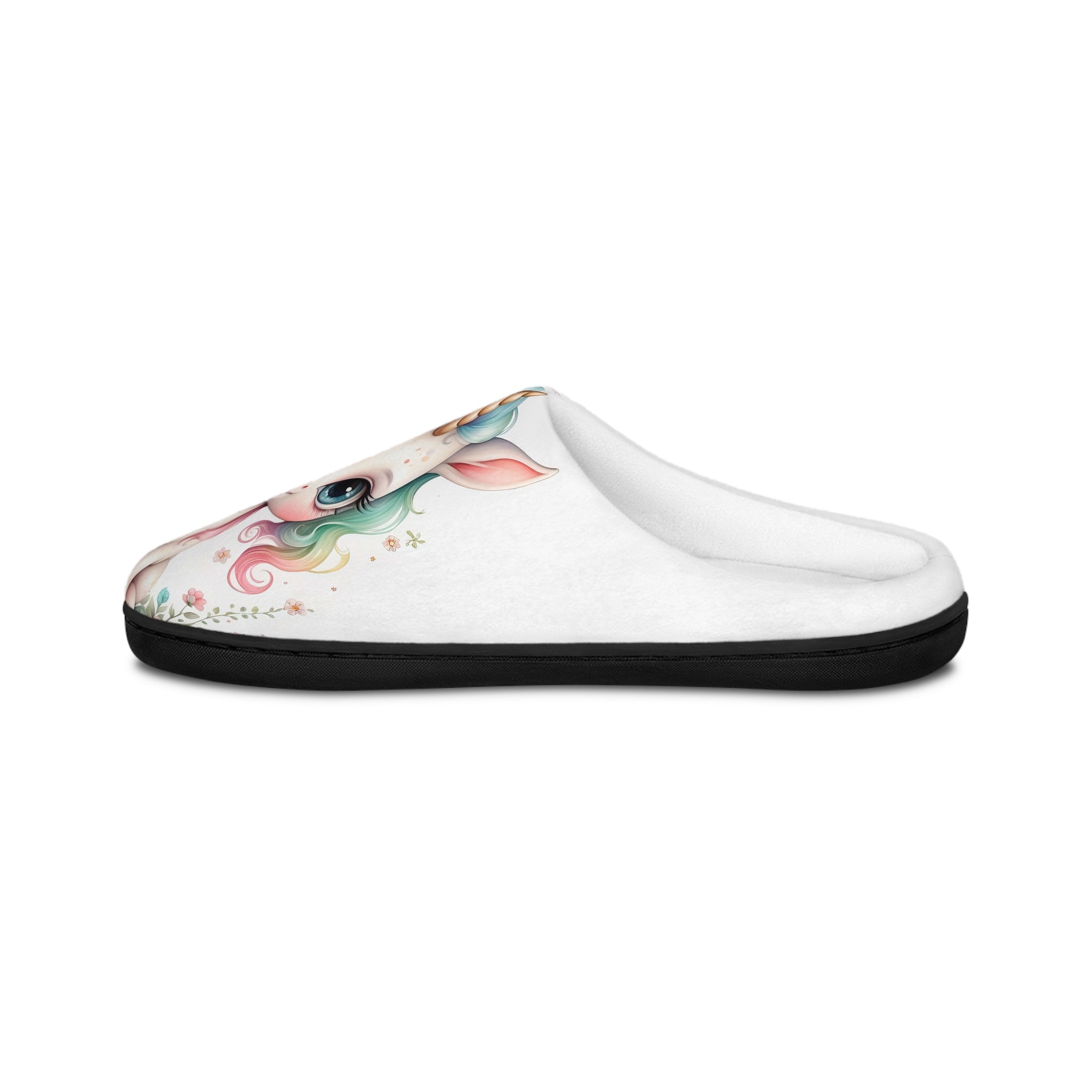 Unicorn Dream Indoor Slippers — Cute Pastel Cozy Women's House Shoes