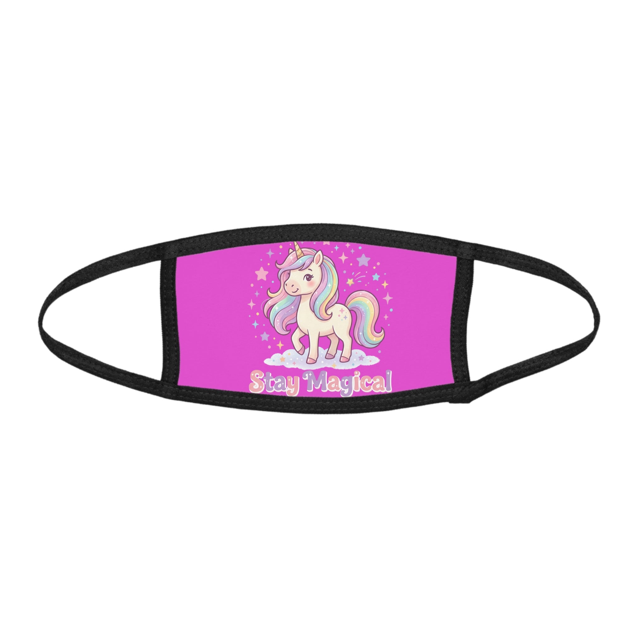 Kids Face Mask — Pink Unicorn “Stay Magical” Reusable Mask