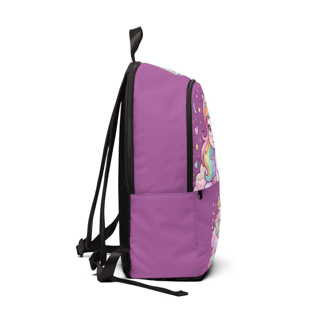 Cute Pastel Unicorn Backpack — "Dream Big, Sparkle More" Kids School Bag