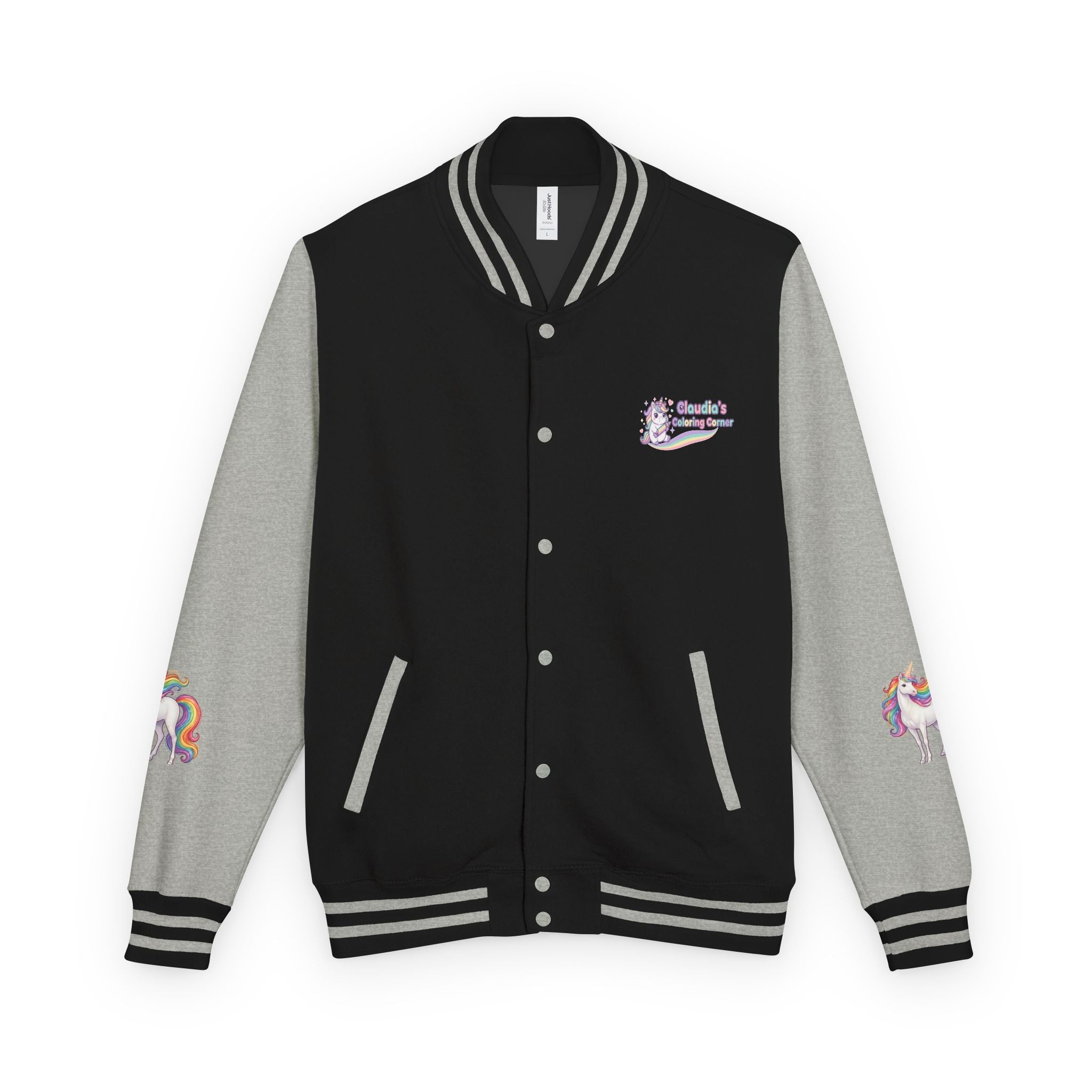 Unicorn Rainbow Letterman Jacket