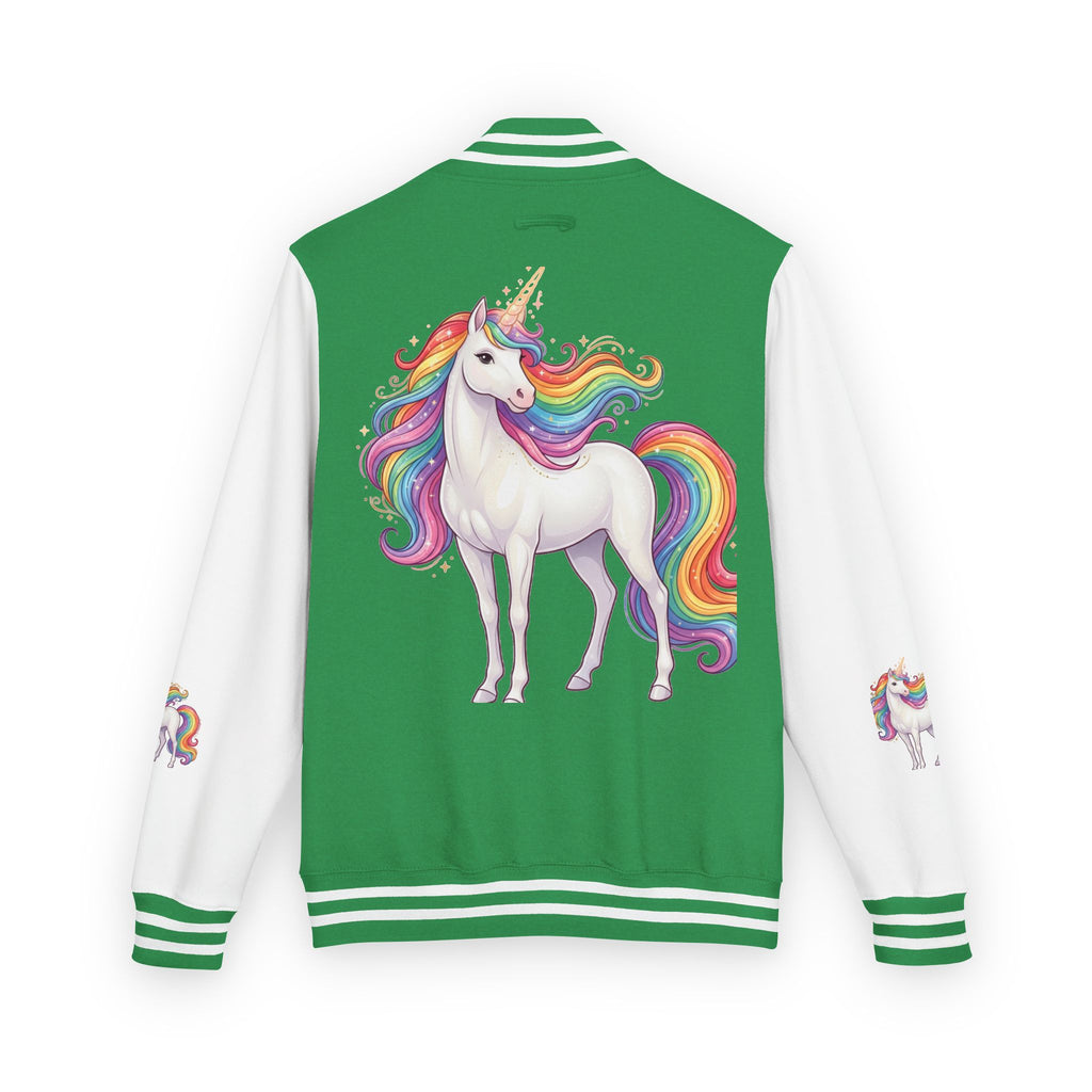 Unicorn Rainbow Letterman Jacket