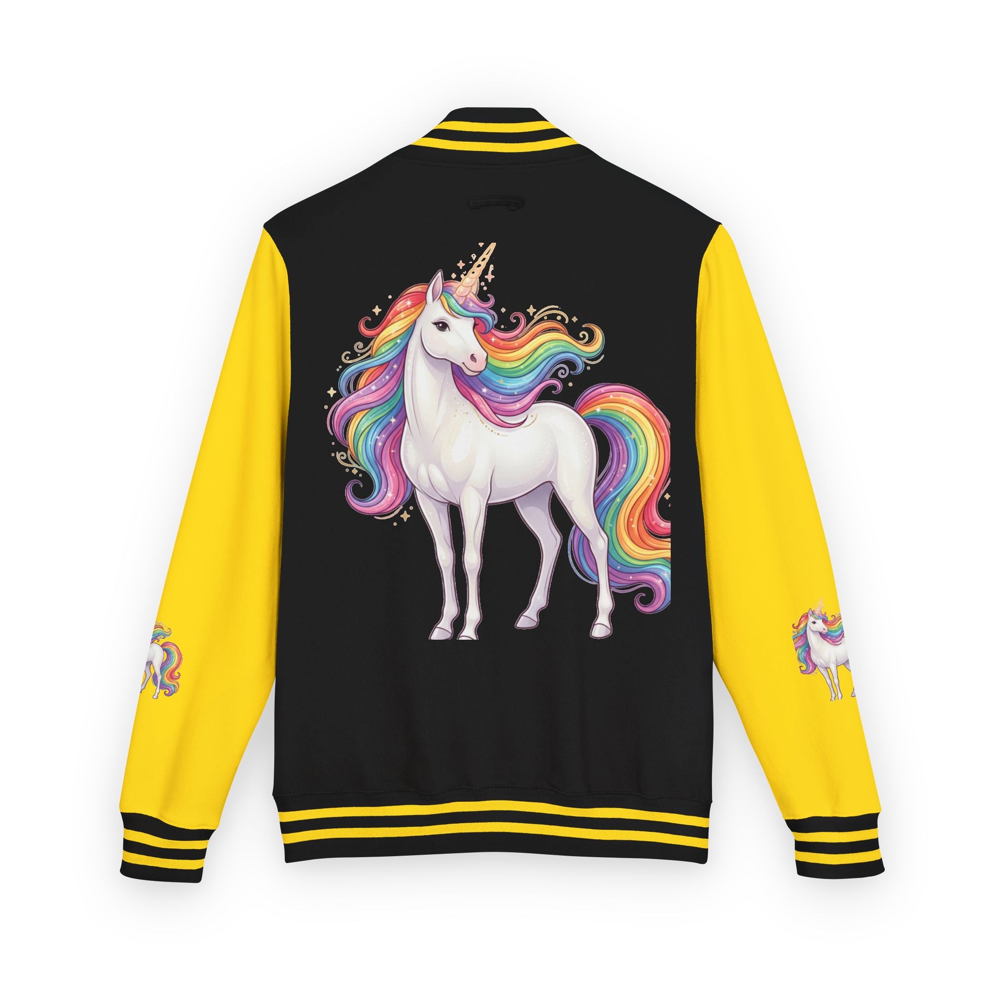 Unicorn Rainbow Letterman Jacket